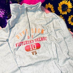 Victoria's Secret Size XL Quarter Zip NEW